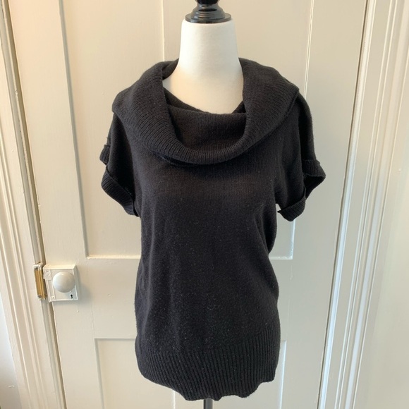 Black Turtleneck Sweater - Picture 2 of 5